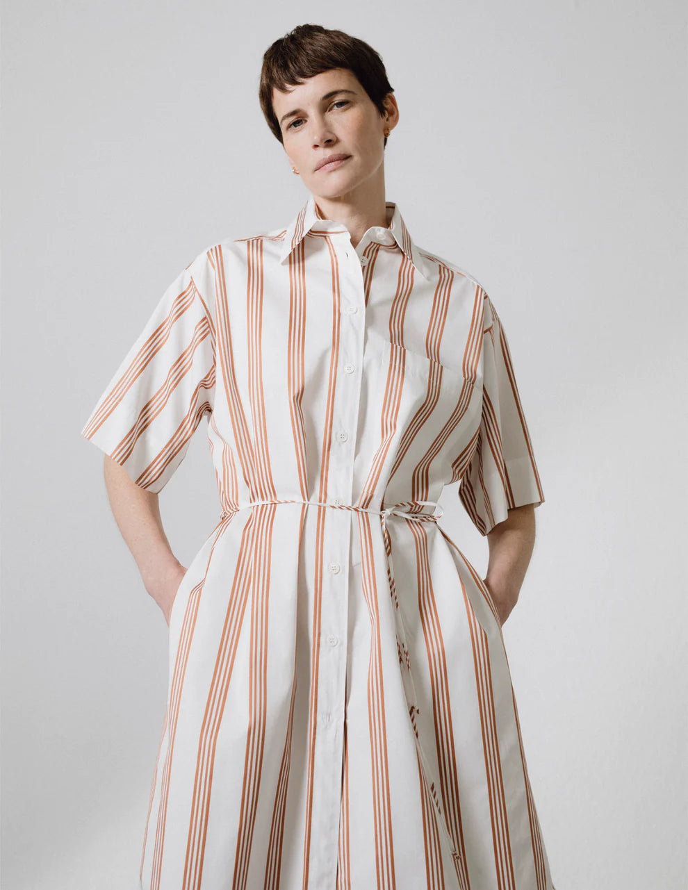 Relaxed-Fit Shirtdress