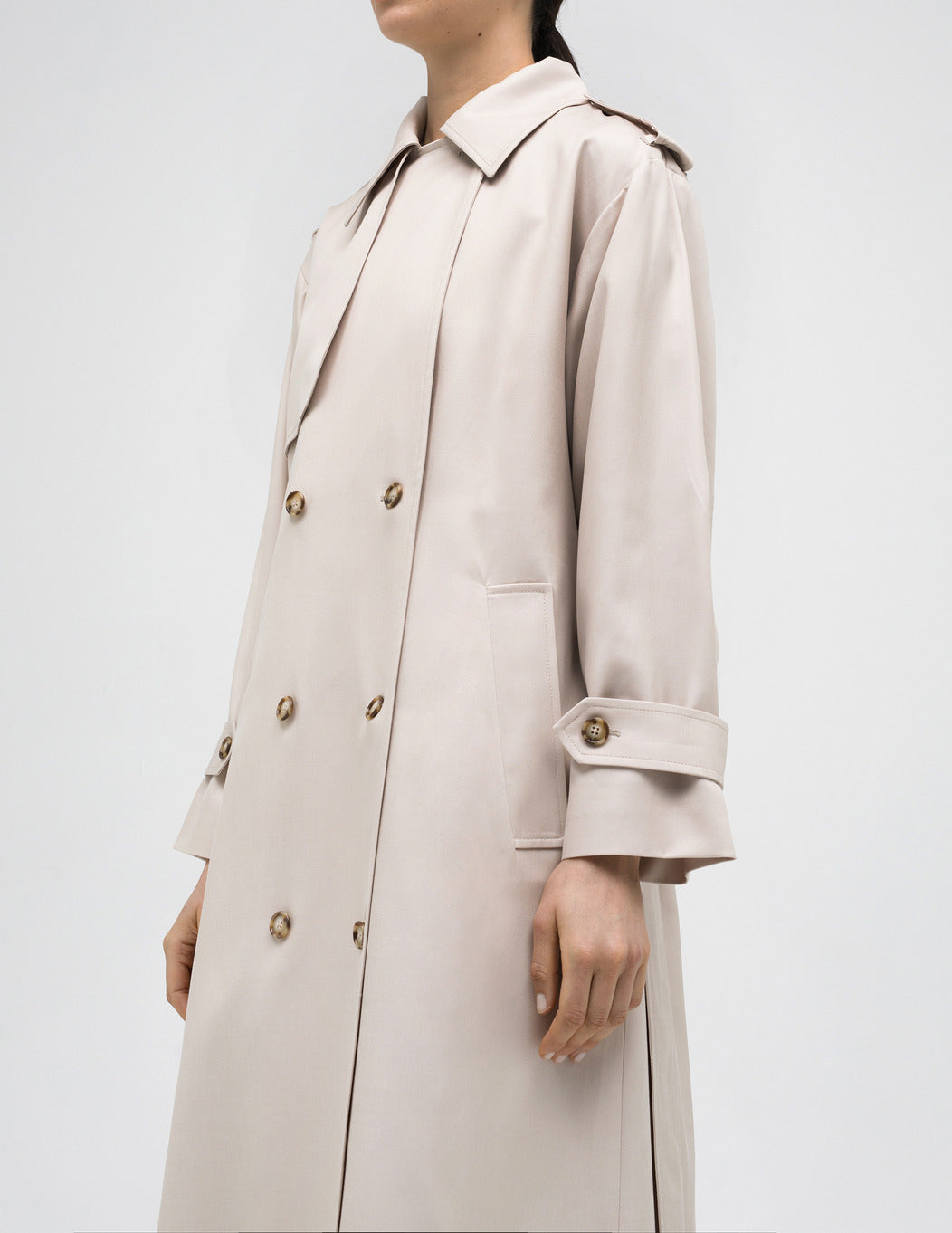Belted Trench-Coat