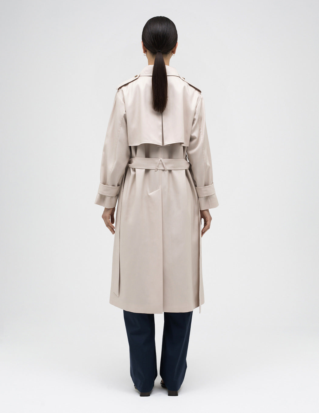 Belted Trench-Coat