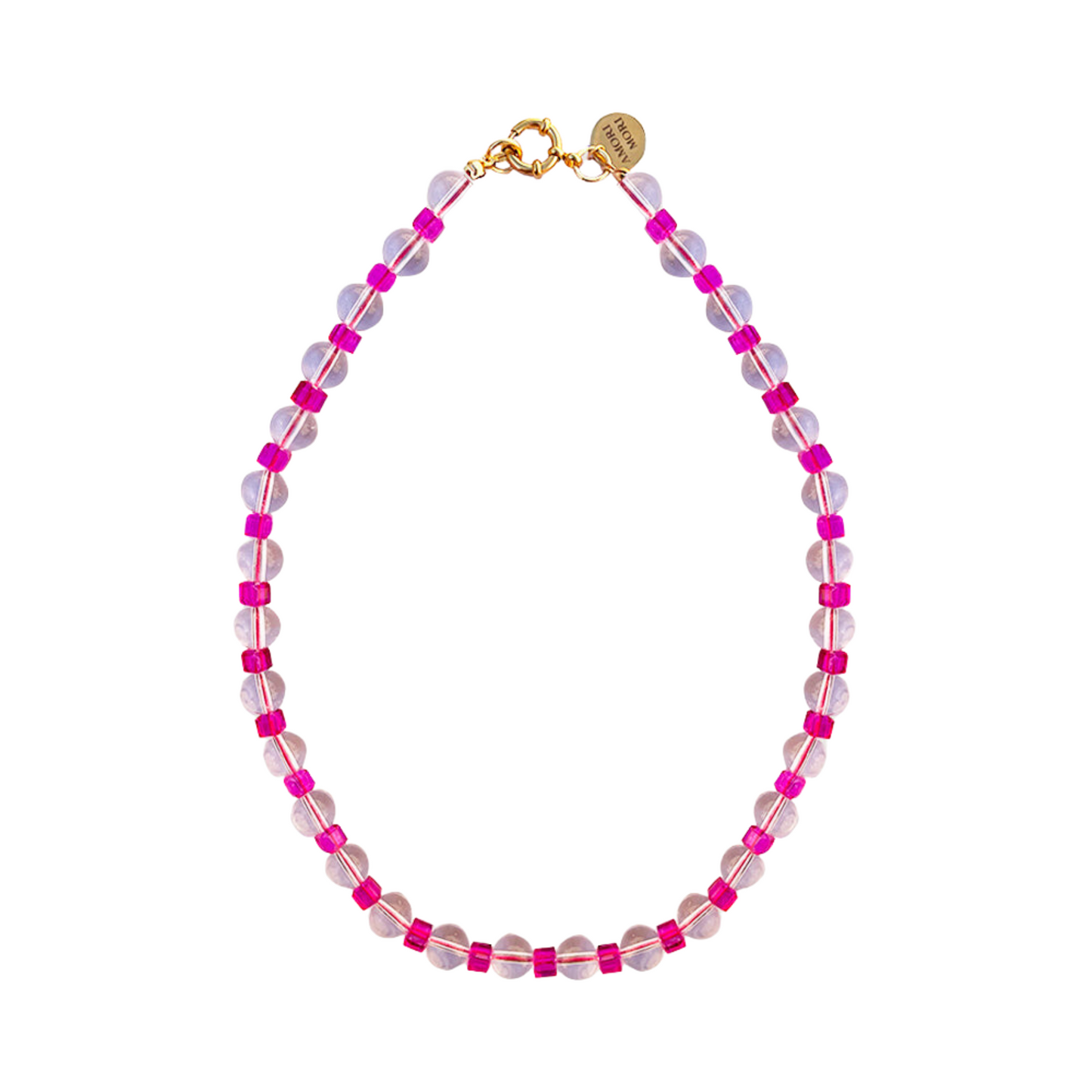 Collar Cristal Rosa