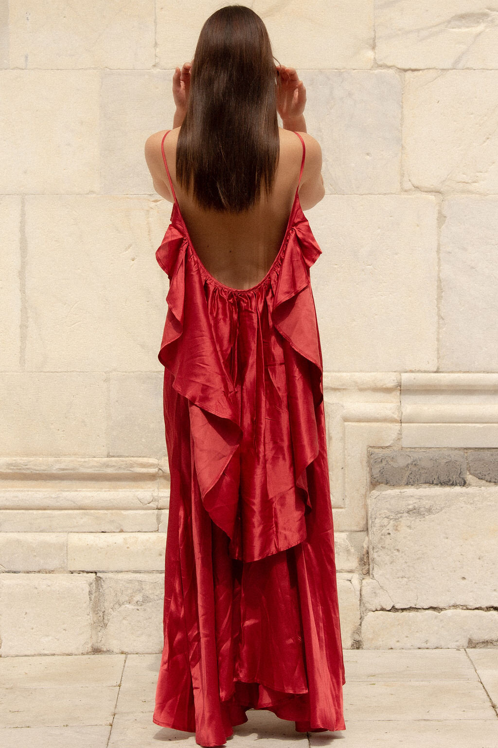 Syros Silk, Red