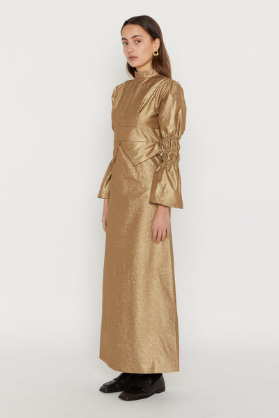 KEITH DRESS GOLD