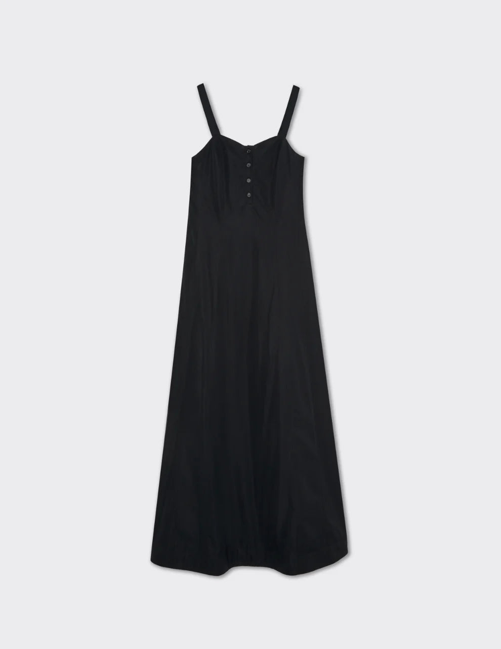 Heart-Neckline Midi Dress
