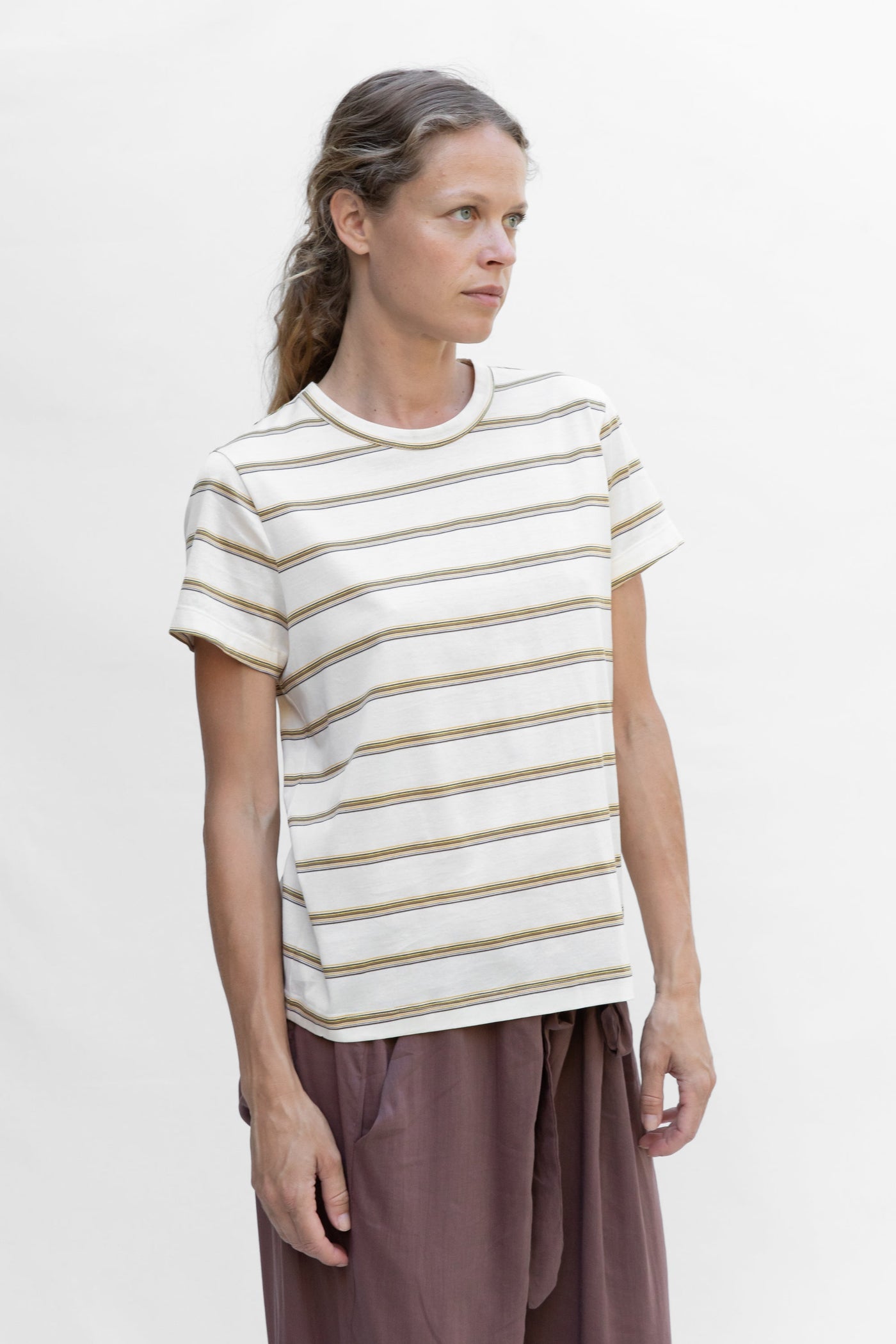 Striped Womens T-Shirt