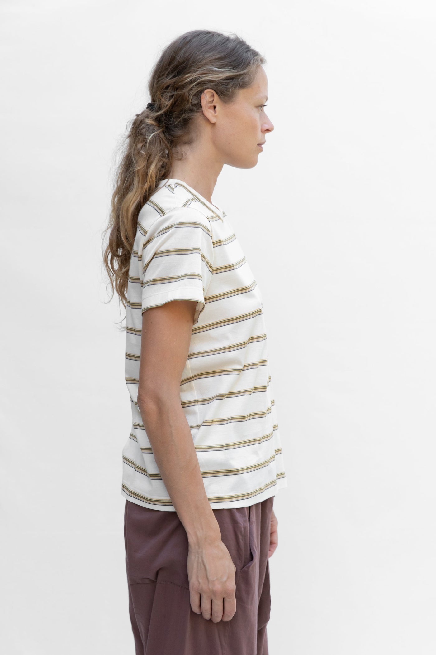 Striped Womens T-Shirt