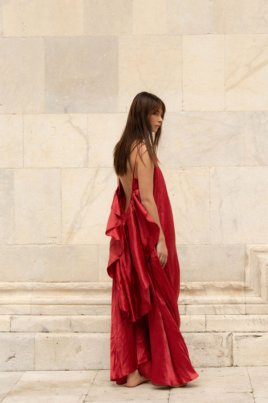 Syros Silk, Red