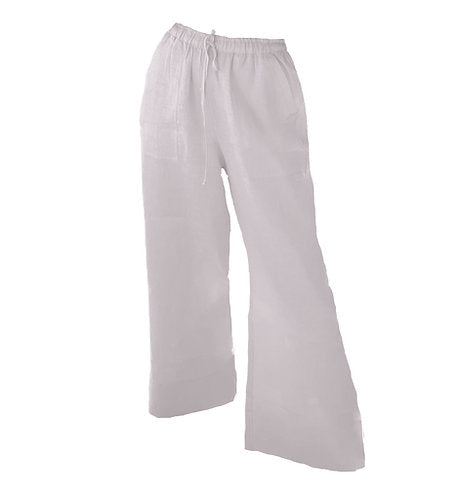 Lamu Drawstring Pants White
