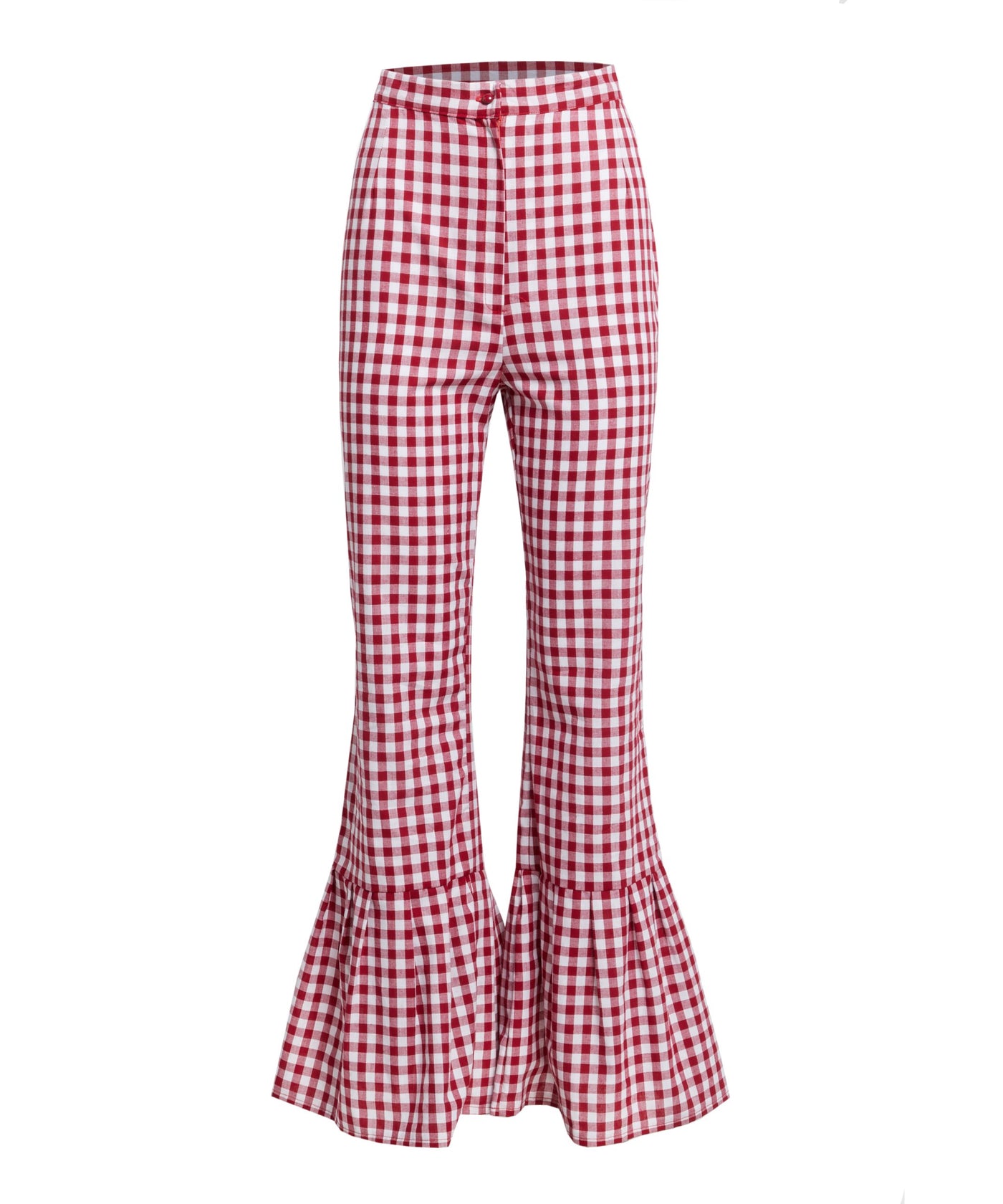Vichy/Red Pants