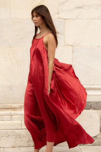 Syros Silk, Red