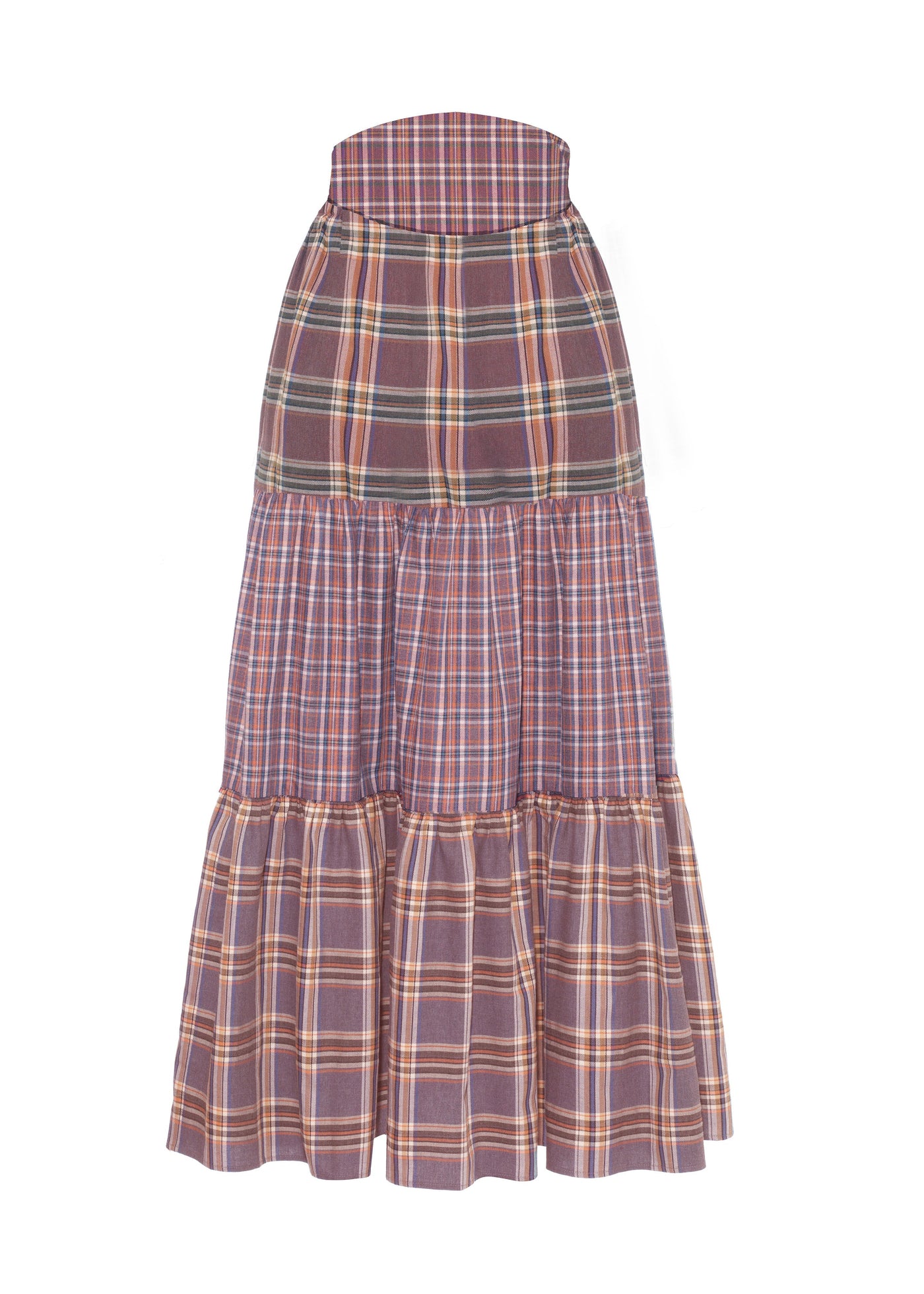 Tati Two-Tiered Midi Skirt