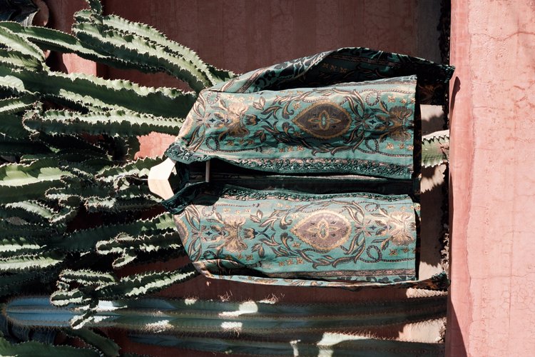Meknes Pattern Jacket Green