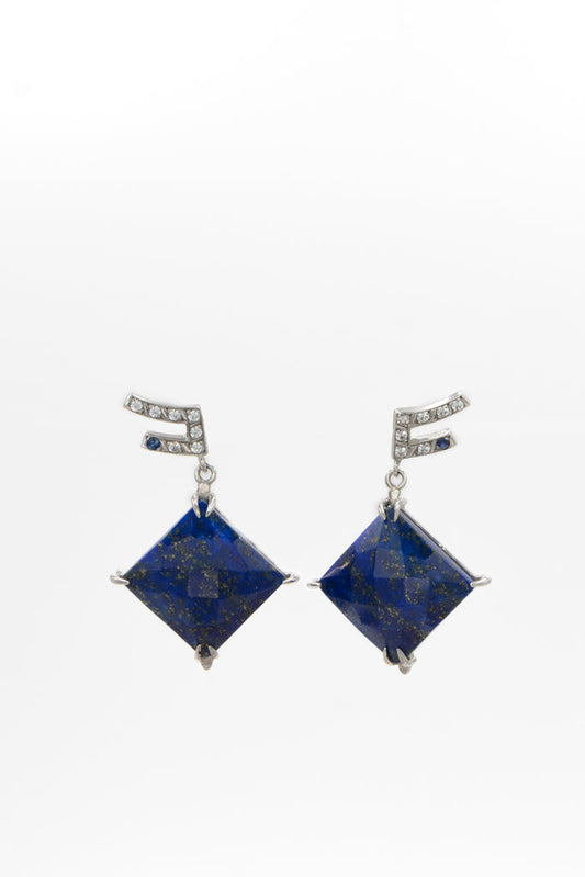 Perpetual With Lapis Lazuli Earrings