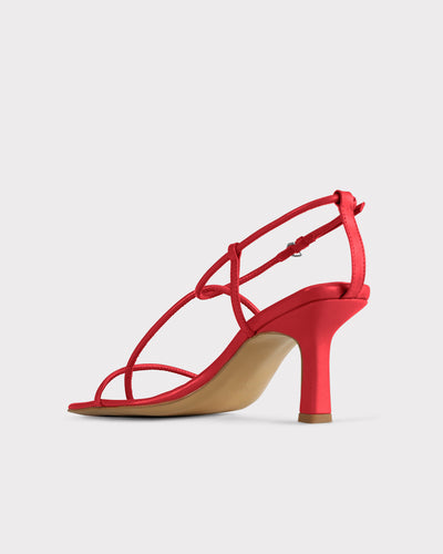 The Strappy Sandal - Red