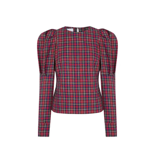 THE RED DION BLOUSE