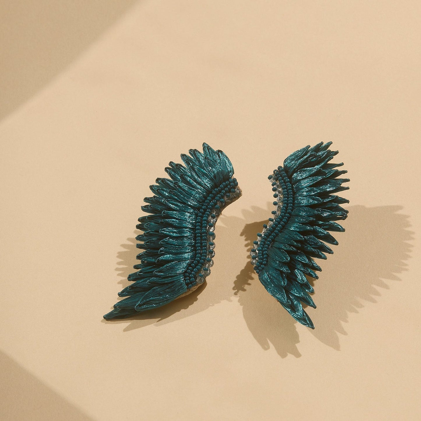 Raffia Midi Madeline Earrings