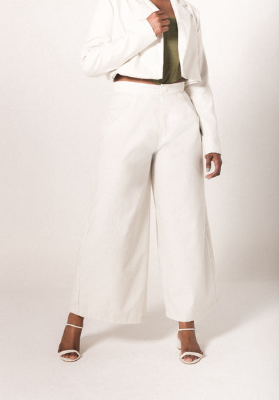 Mary Off White Tailoring Set