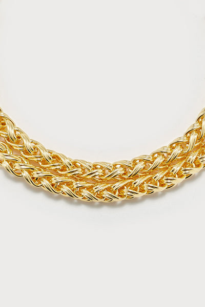 Elizabeth Double Chain Necklace