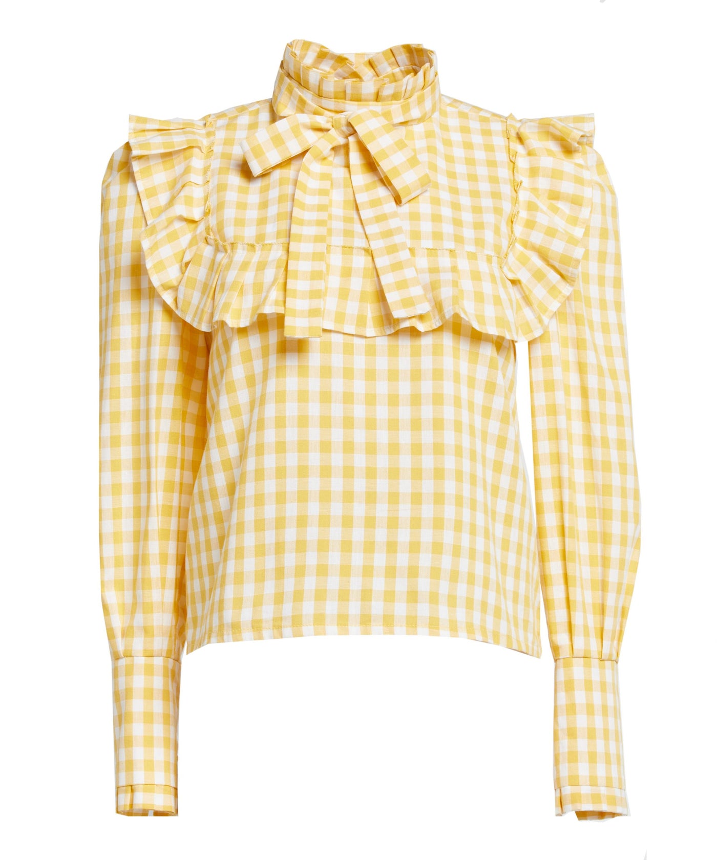 Vichy/Yellow Shirt