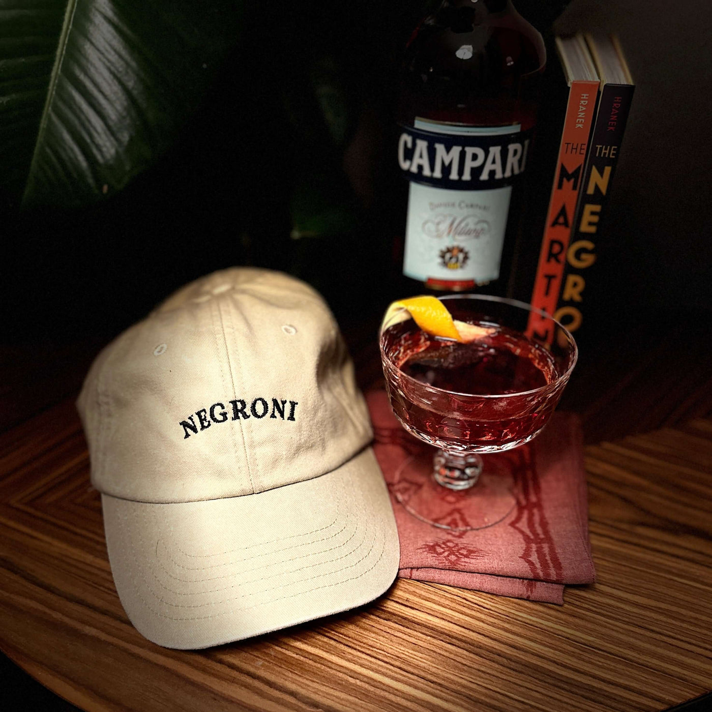 Negroni - Embroidered Vintage Cap