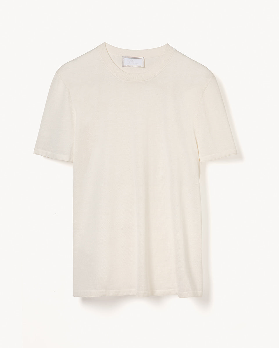 The Cashmere&Silk T-Shirt —