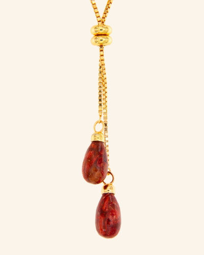 Necklace Syl Red Coral