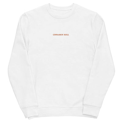 Cinnamon Roll - Organic Embroidered Sweatshirt