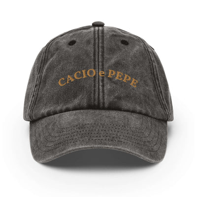 Cacio E Pepe - Embroidered Vintage Cap