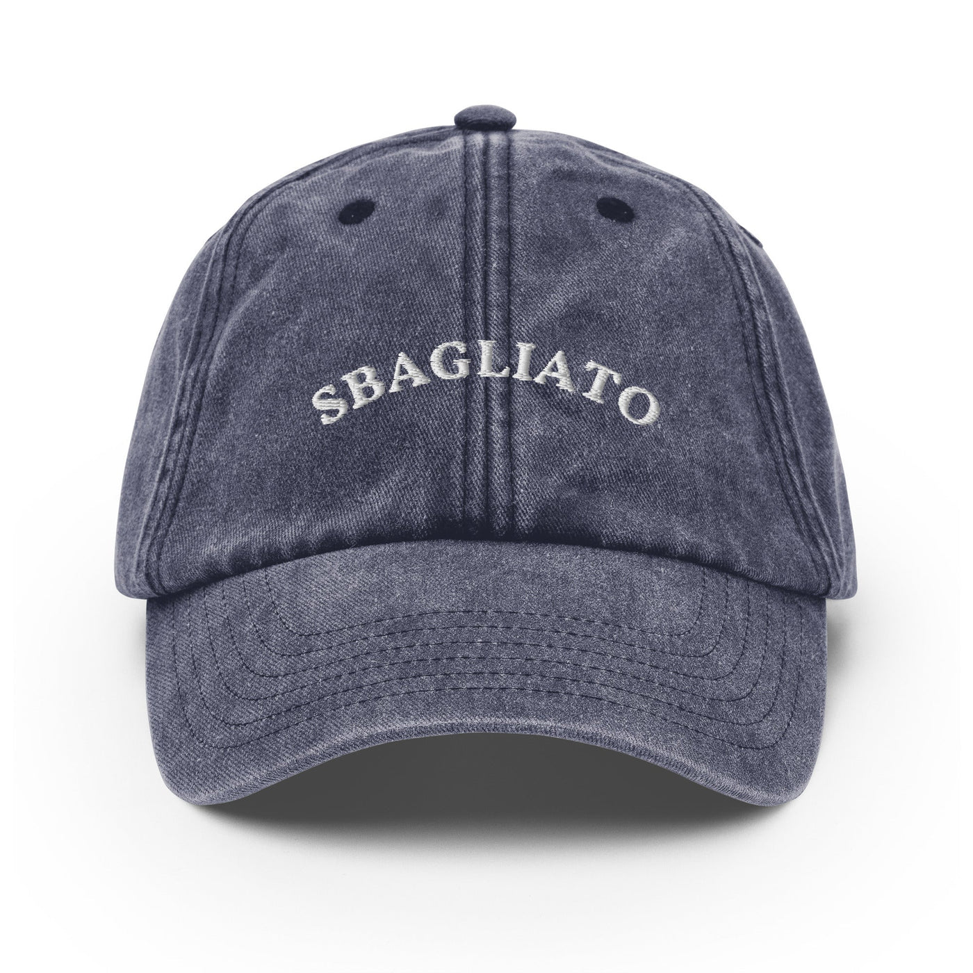 Sbagliato - Embroidered Vintage Cap