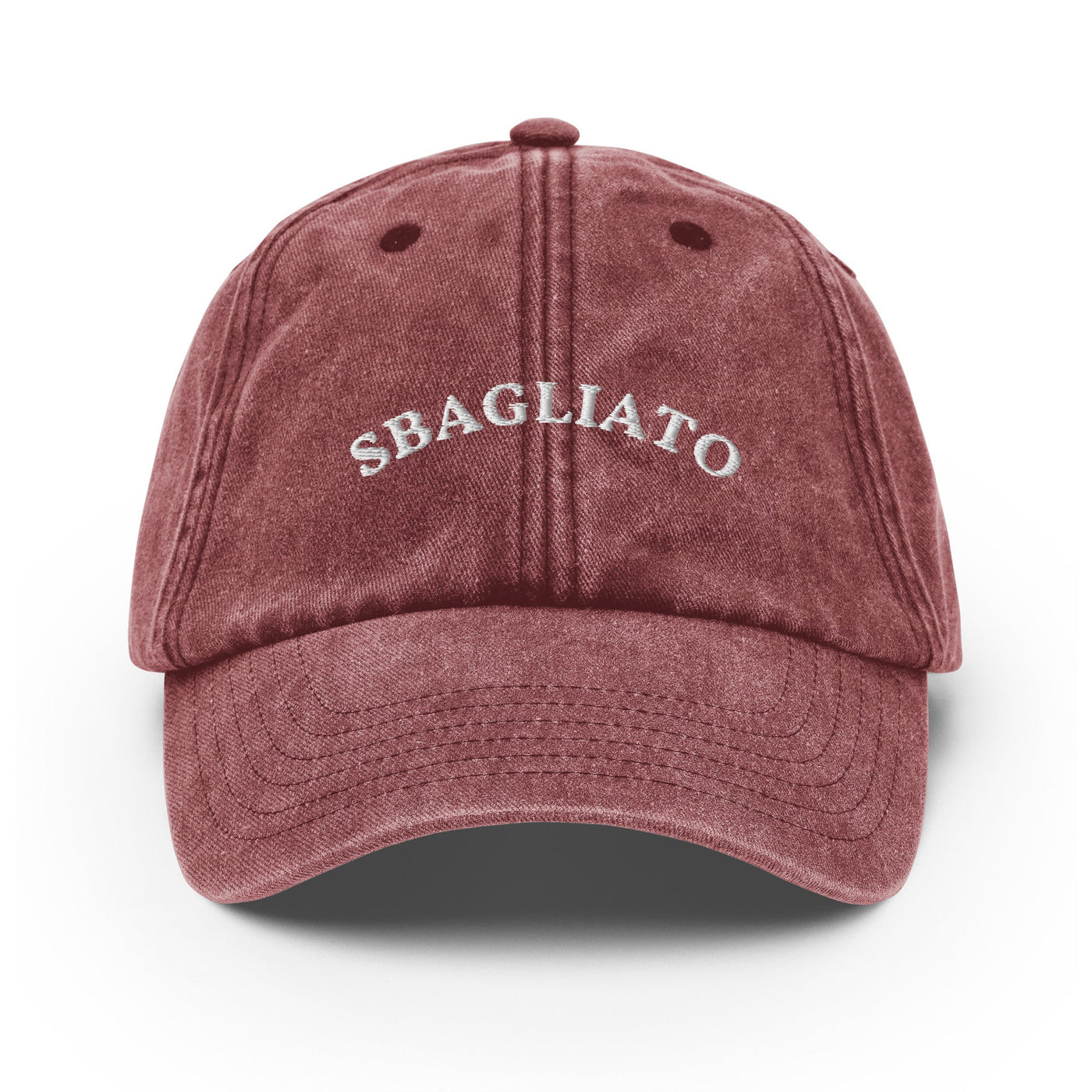 Sbagliato - Embroidered Vintage Cap
